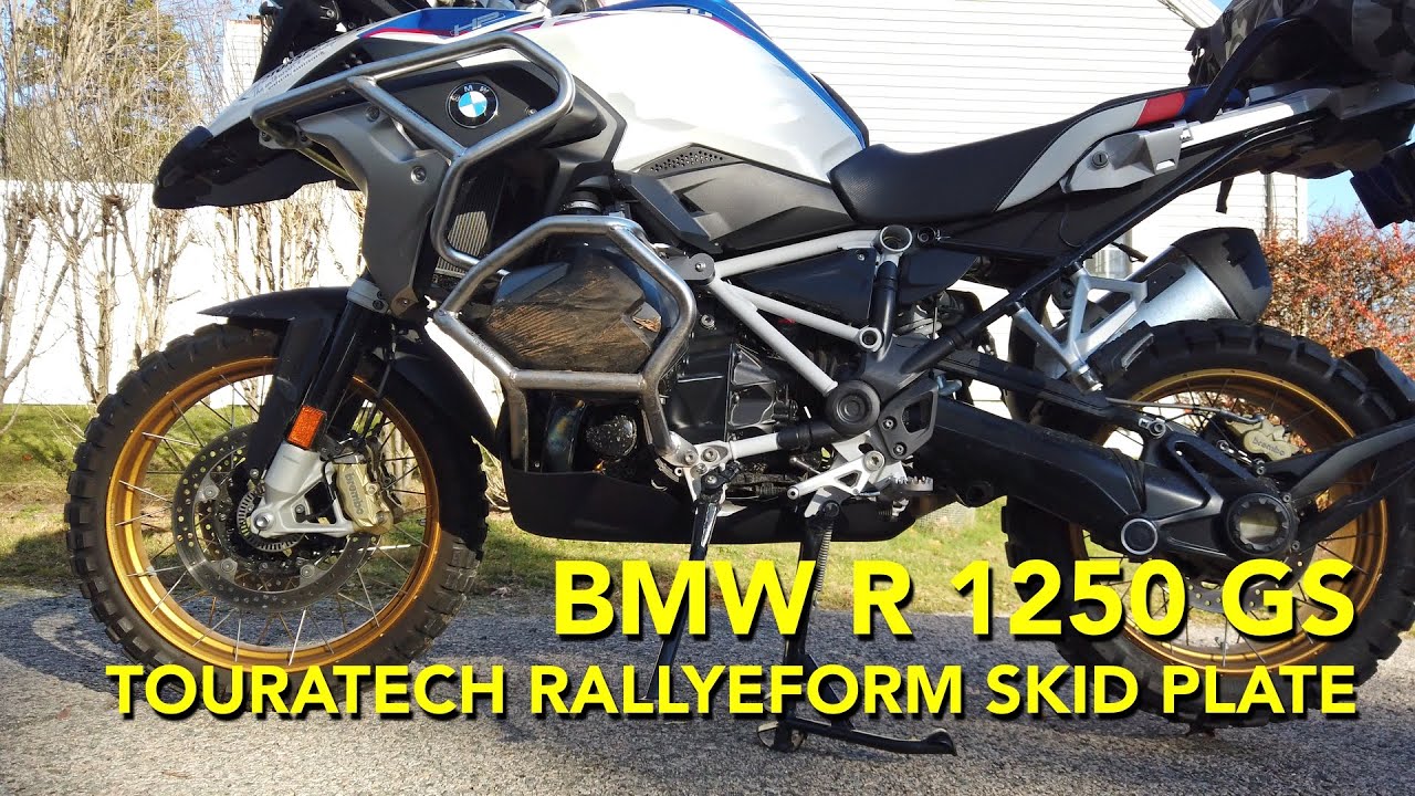 BMW R 1250 GS - Installation of Touratech RallyeForm Skid Plate