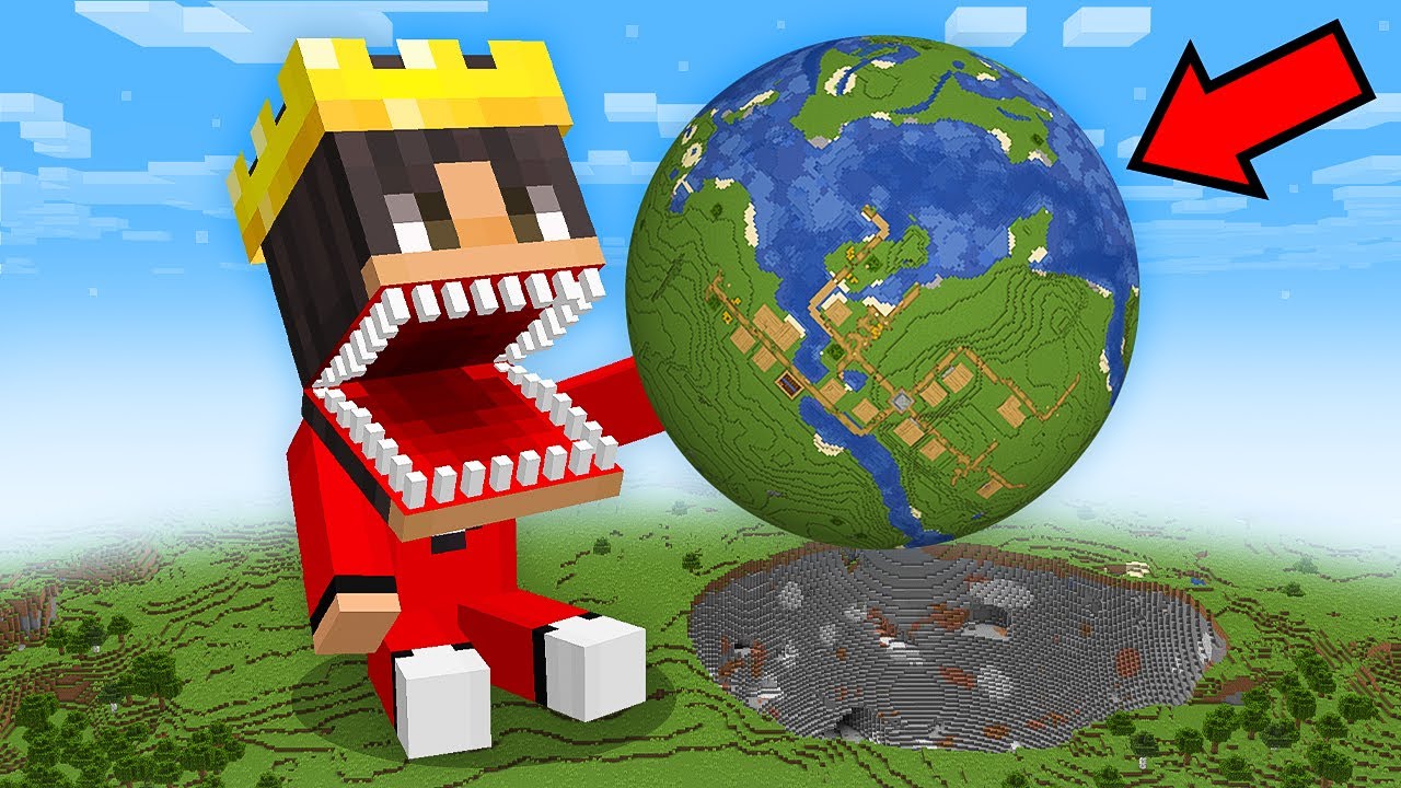 Minecraft, But I Ate The World