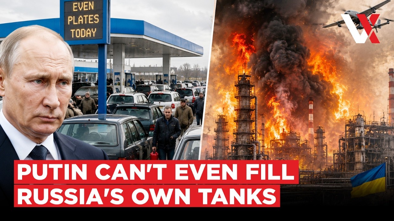 Petrol By Licence Plate | Ukraine's Drone War Forces Russia To Ration Fuel Across 7 Regions | VERTEX