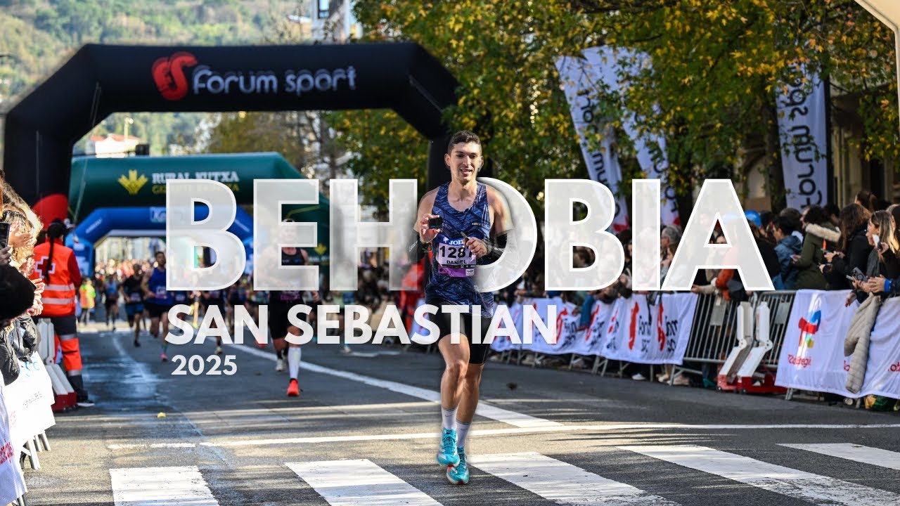 BEHOBIA SAN SEBASTIAN 2025 || No hay carrera igual en toda España