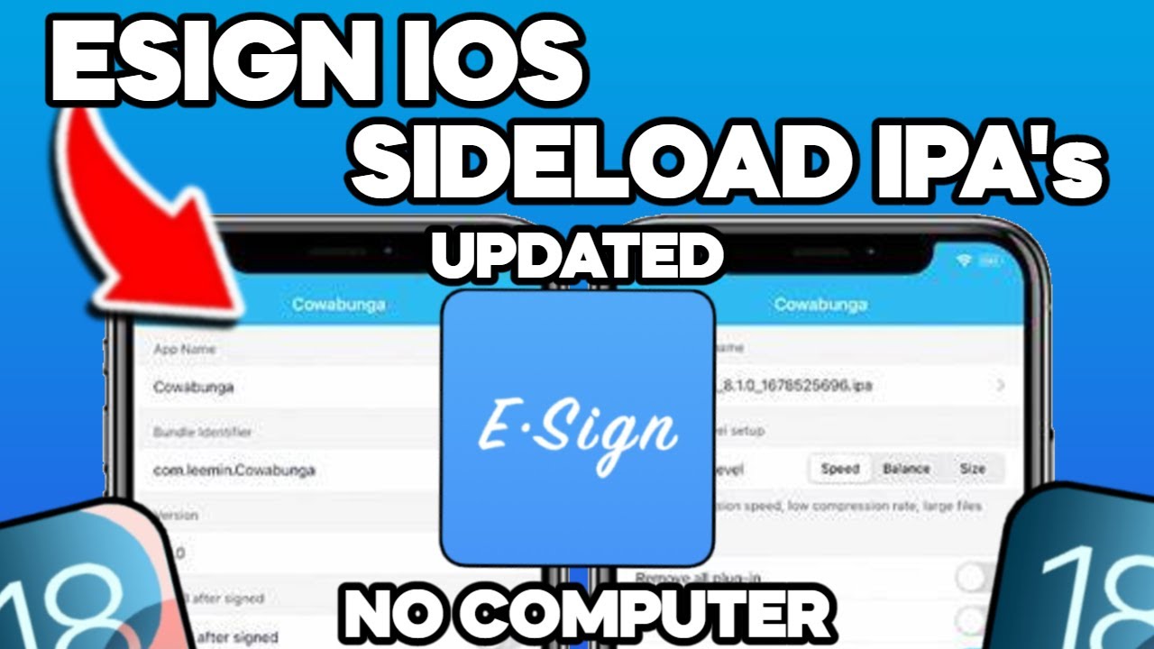 *NEW METHOD* Install ESign on iOS: Install IPA Files on iPhone/iPad NO COMPUTER or REVOKES
