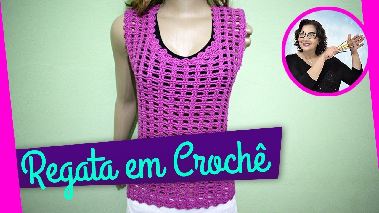Regata em crochê