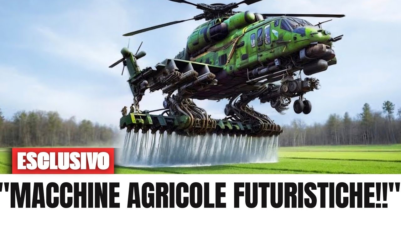 Incredibili Macchine Agricole Che Sembrano Venire dal Futuro!