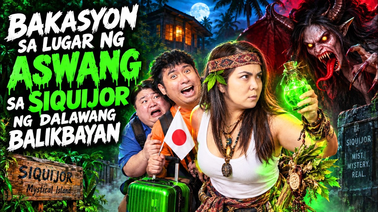 BAKASYON SA LUGAR NG ASWANG SA SIQUIJOR NG DALAWANG BALIKBAYAN | Kwentong Aswang True Story