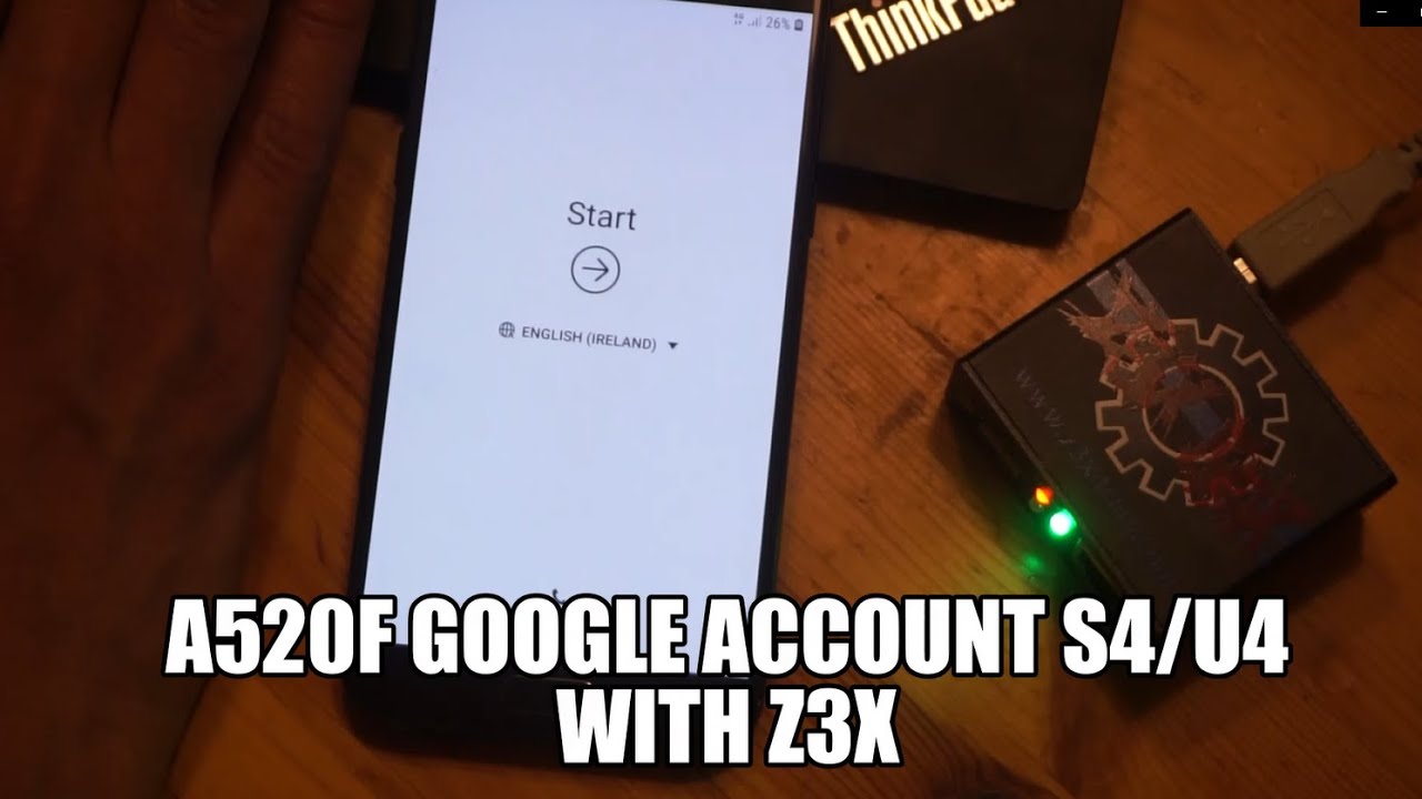 Remove Frp google samsung SM-A520f Android 8.0.0 Oreo with z3x/ remove google account Samsung A5