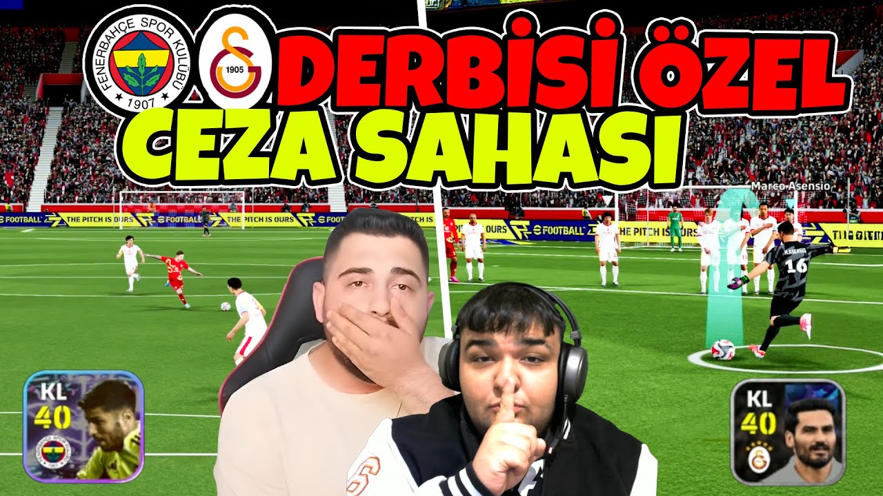 MESSI 40 METRE & ASENSIO FRİKİK GOL! FB-GS DERBİSİ ÖZEL CEZA SAHASI CHALLENGE! eFootball Mobile 2026