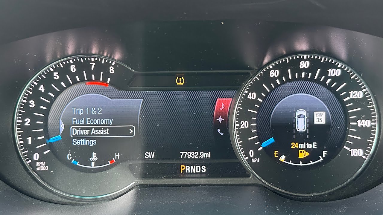 Ford explorer 2016 digital speedometer hidden quick fix