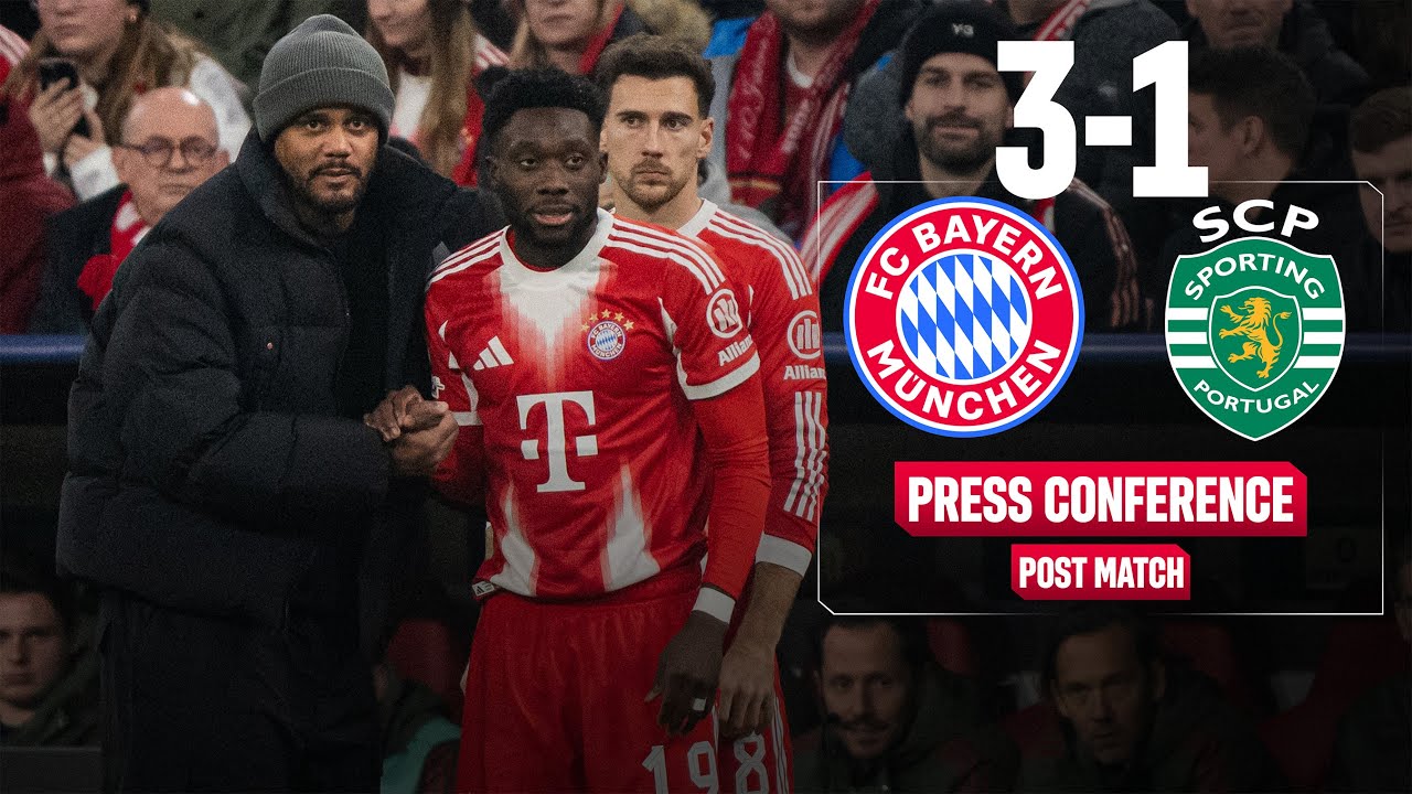 Pressetalk nach 3:1-Sieg gegen Sporting Lissabon | Champions League &ndash; 6. Spieltag