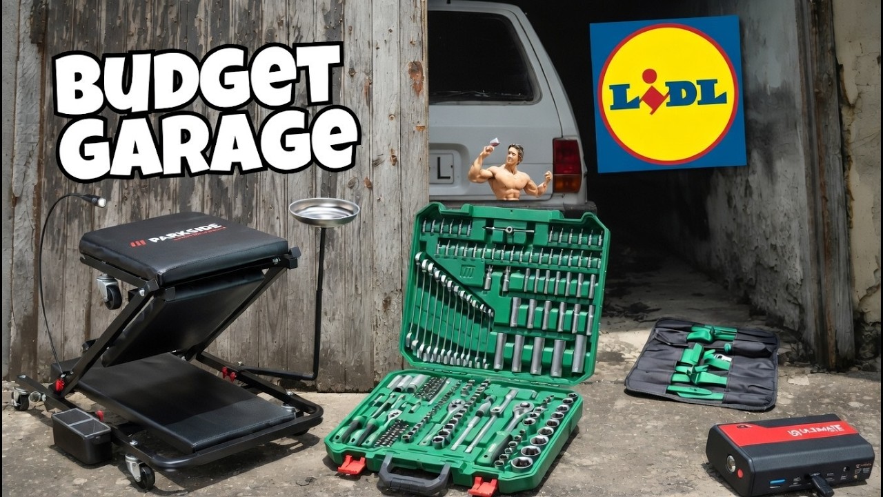 Необходимые инструменты Parkside и Lidl для механиков на каждые выходные (бюджетный выбор!)