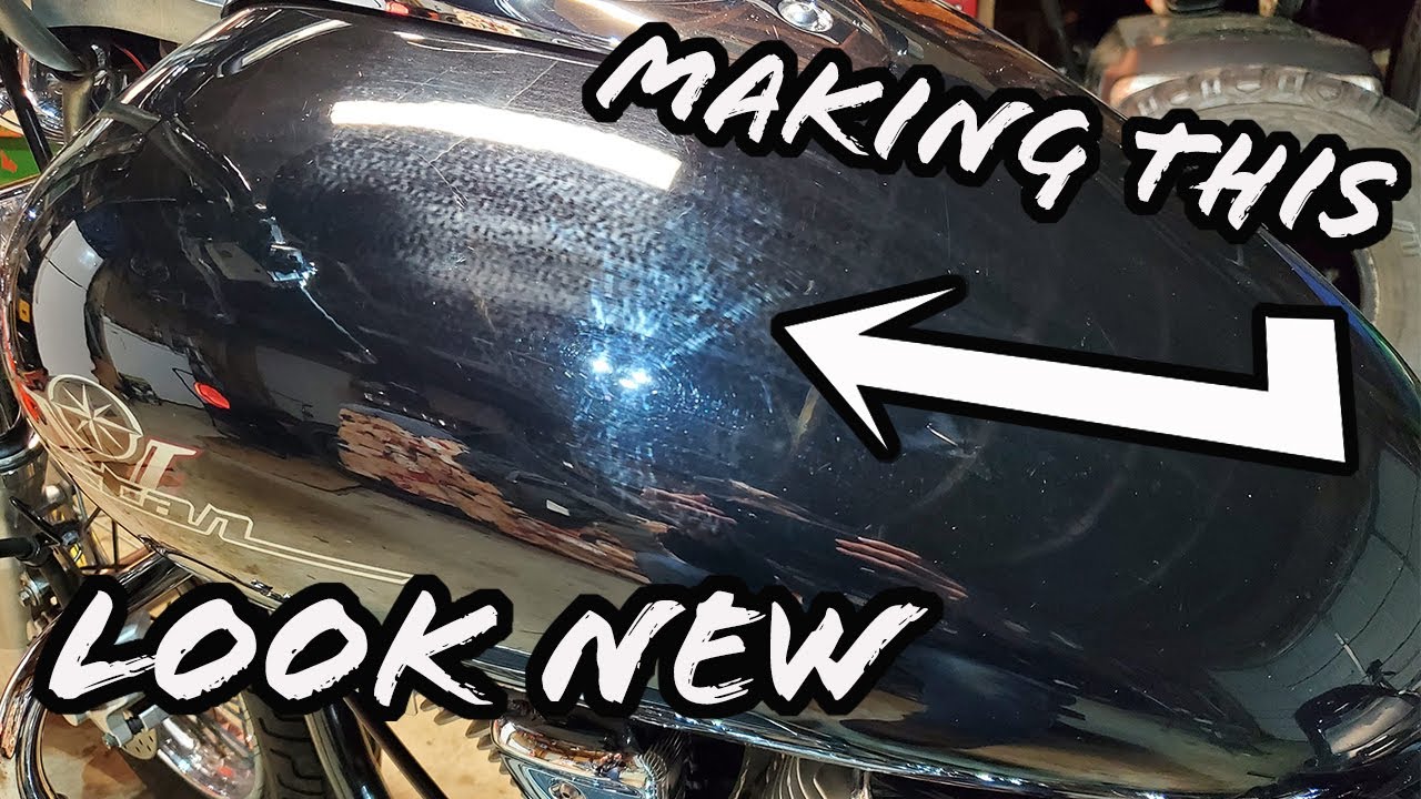 Motorcycle Paint Correction