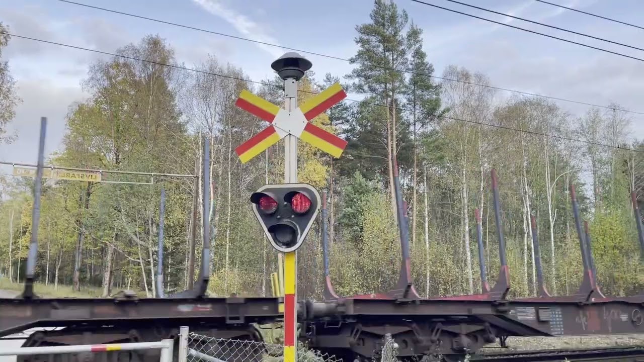 Järnvägsövergång - Ställdalen / Örebro Län