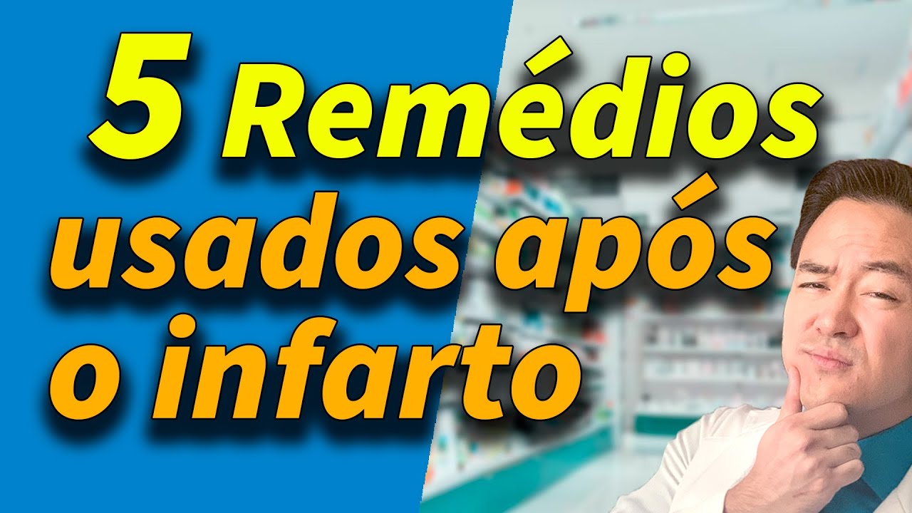 5 remedios usados após infarto do coração