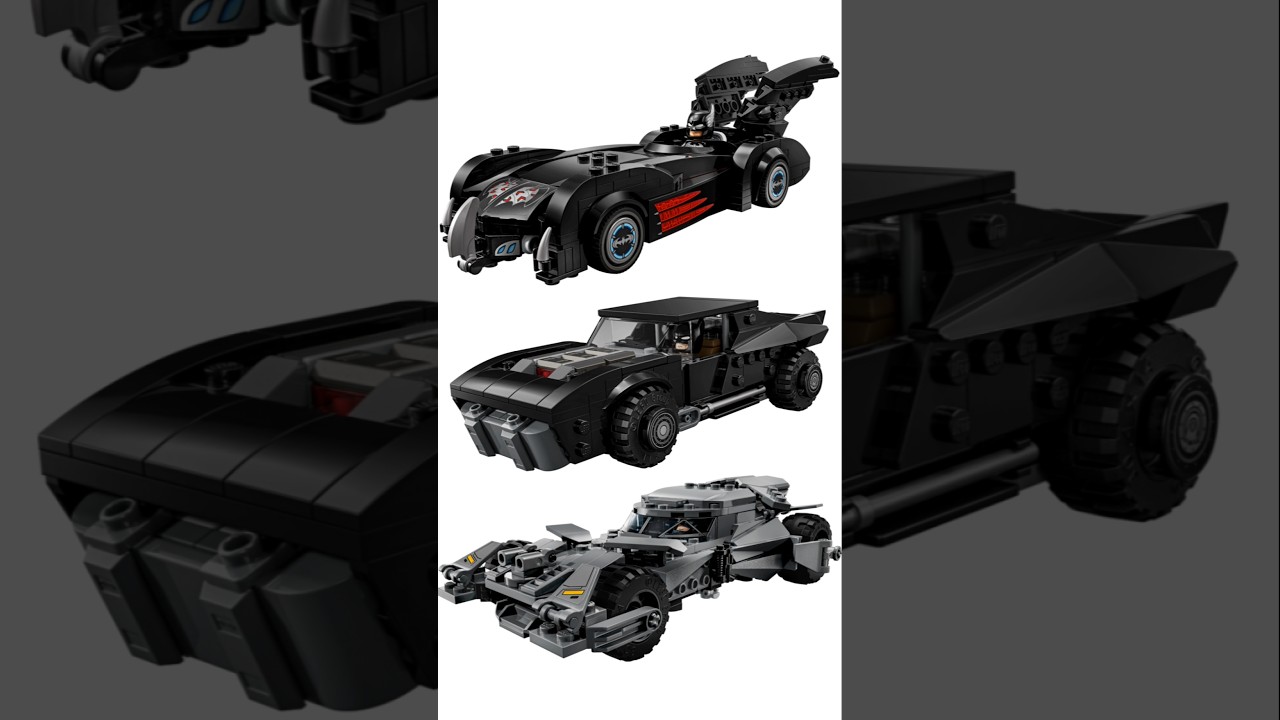 How Many LEGO Batmobiles!? #lego #legobatman #legoshorts