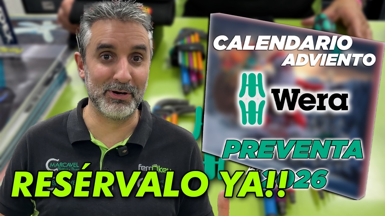 Confío tanto en WERA que hago esto…