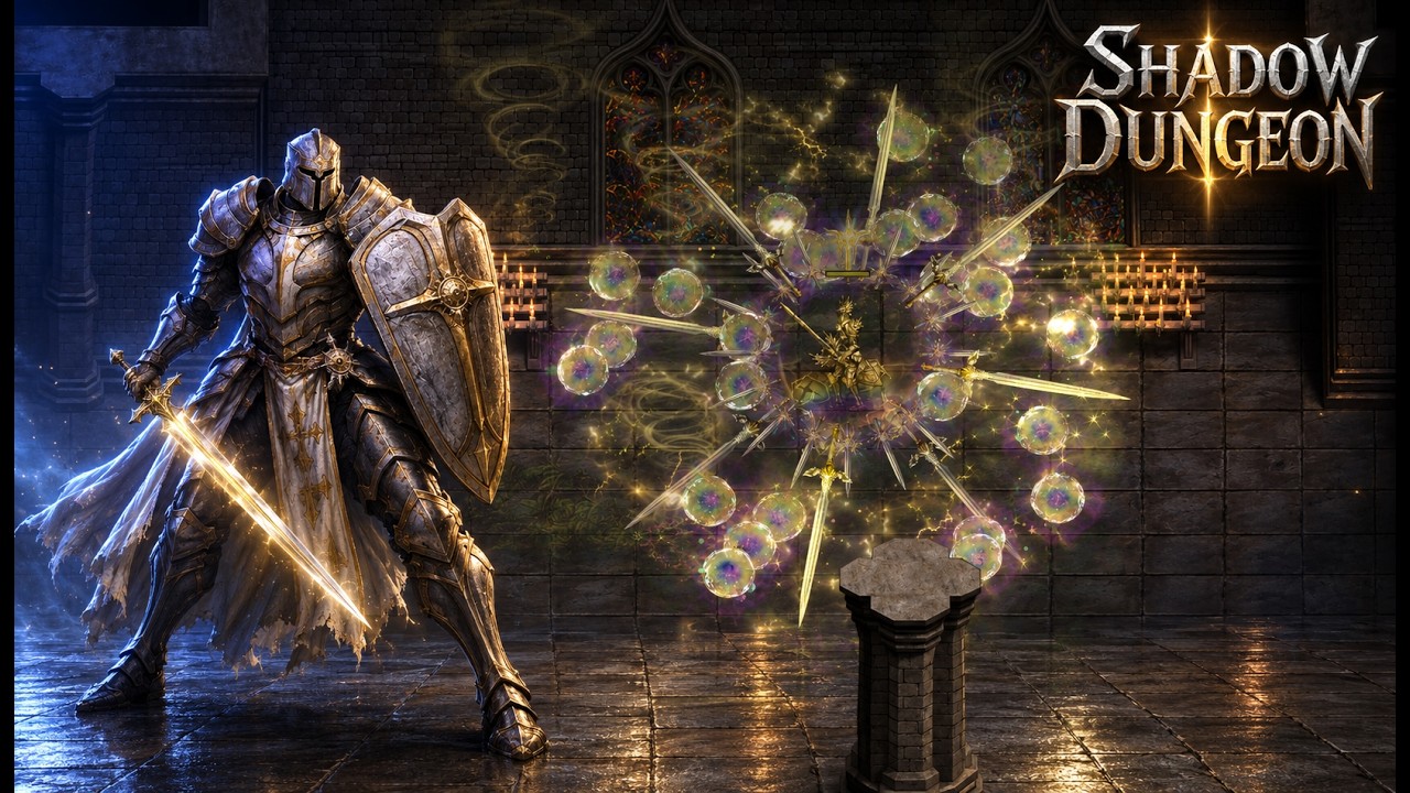 Shadow Dungeon: Corrupted Realm Normal Dif. - Paladin Godly Incarnation Build (100+ Billion DMG)