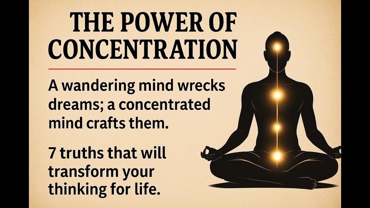 The Power of Concentration - Reprogram Your Mind || Graded Reader || Improve Your English Skills ✅