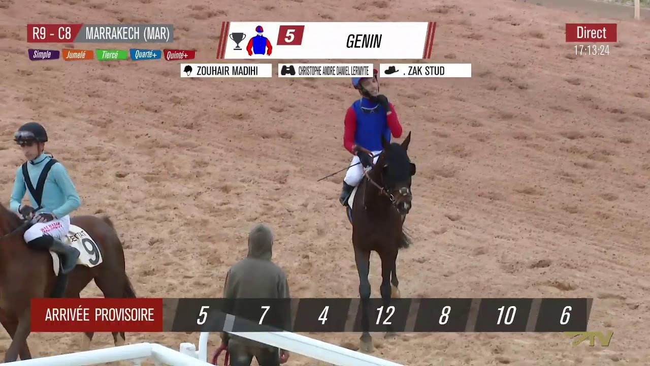 Live Hippodrome « MARRAKECH » Courses du « 07/02/2026 »