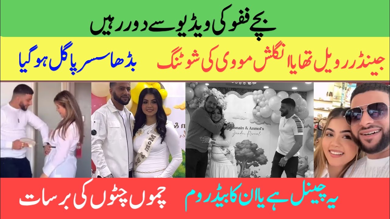@ShaniisWorld Bache fufu ki video Se dur rahe | Gender reveal tha ya English movie ki shooting | Bud
