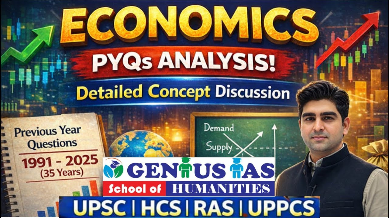UPSC & HCS Prelims Economics PYQs | Lecture 1 | Full Conceptual Analysis (Hindi/English)