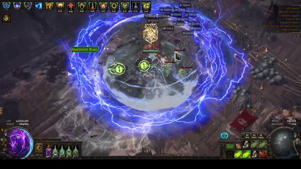 Death's Oath Caustic Arrow | Witch Occultist Showcase 3.25 | Path of Exile