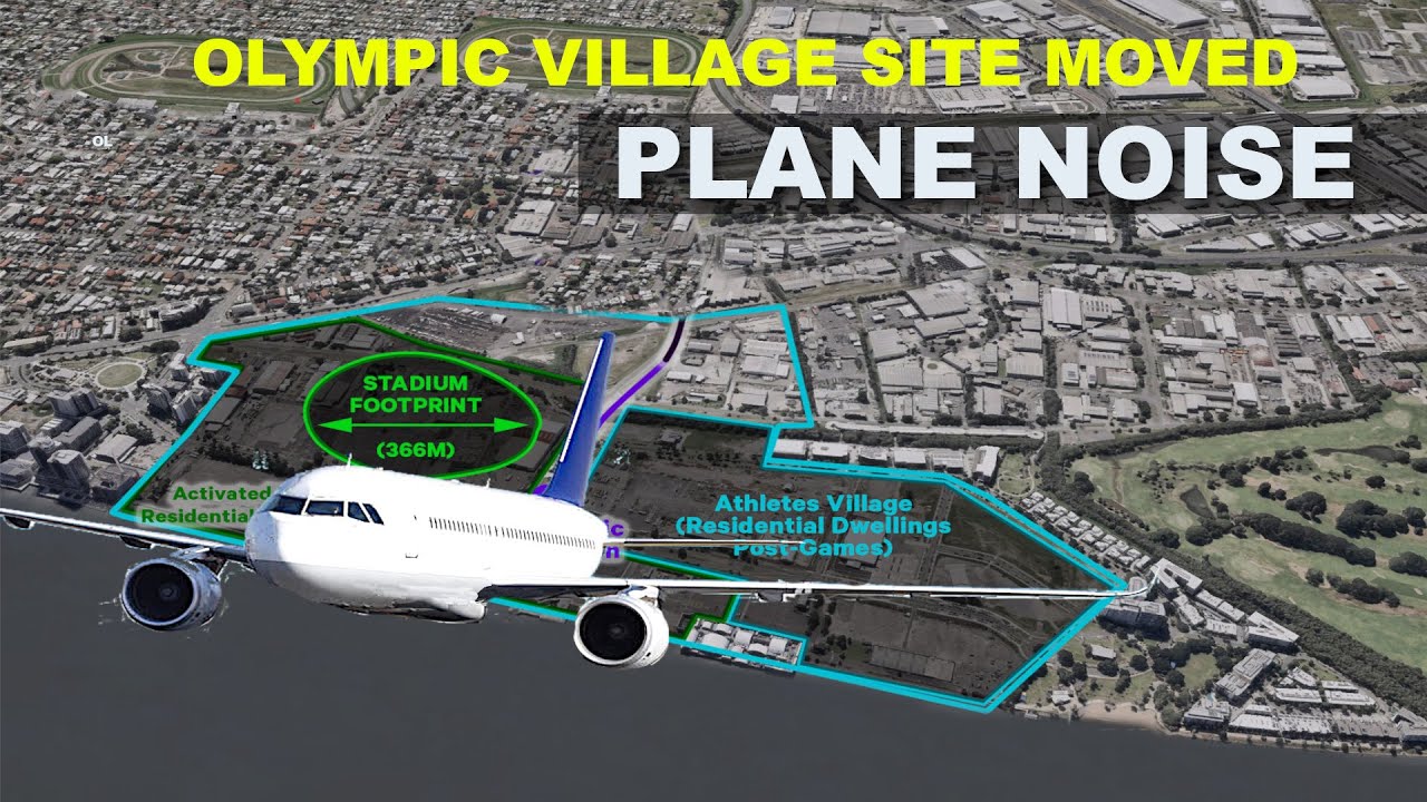 Brisbane's Lord Mayor admits Olympic Village moved due to plane noise︱BFPCA