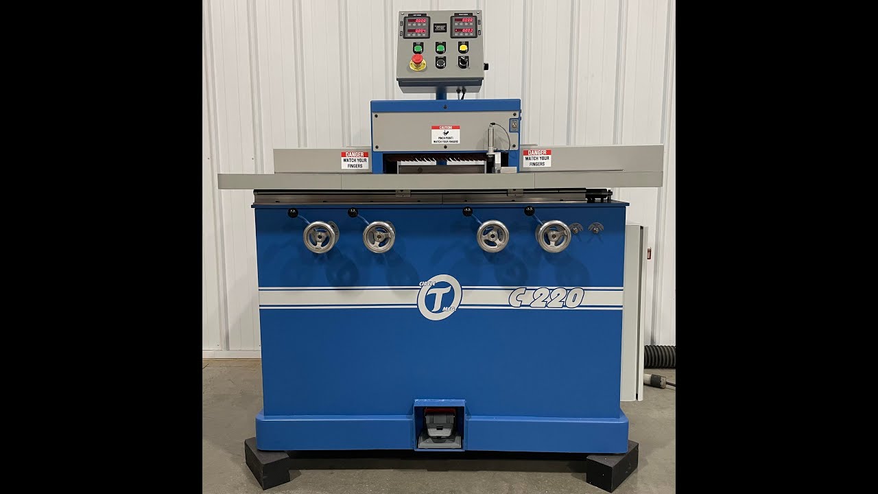 C220 EASY Coping Machine Overview Video 2023