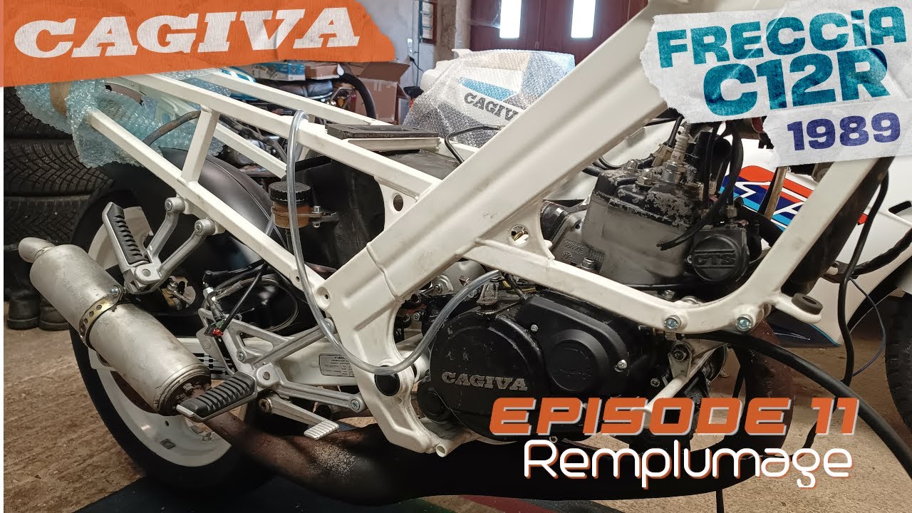 Cagiva Freccia C12R épisode 11 - ça prend forme