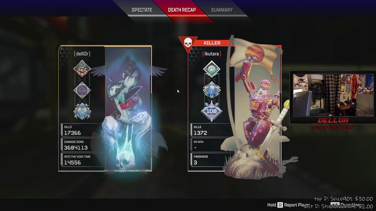 Apex Legends - dellors big rage of the day (Dellor)