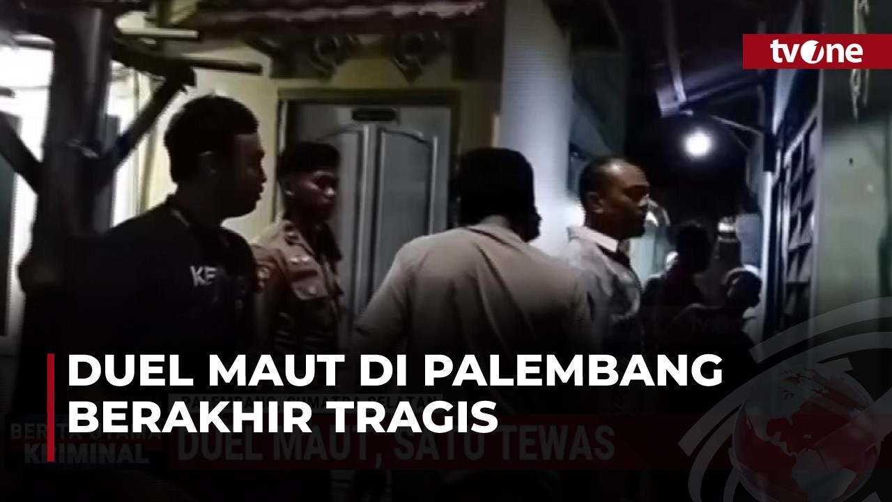 Duel Maut Gegara Dendam Menewaskan Satu Orang di Palembang
