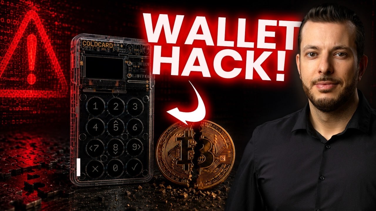 HARDWARE-WALLET-HACK! 🚨 COLDCARD-Nutzer VERLIEREN HUNDERTE BITCOIN! 🤯