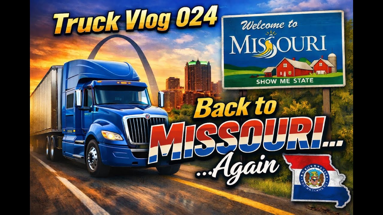 Truck Vlog 024- Back to Missouri...Again