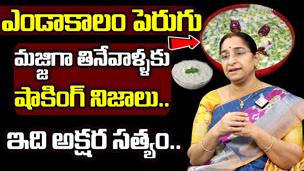 Ramaa Raavi : ఎండాకాలం మజ్జిగా పెరుగు తినేవాళ్ళకు ఈ వీడియో మిస్ అవ్వకండి.. | Perugu Majjiga | Summer