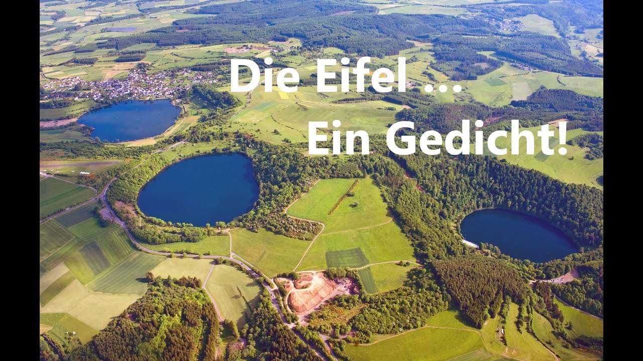 🇩🇪  Die Eifel ... Ein Gedicht!