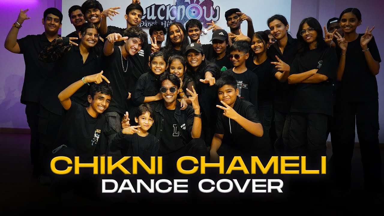 Chikni Chameli - POPPING CHOREOGRAPHY I LUCKNOW DANCE HUB I DEEPAK RAJ CHOREOGRAPHY