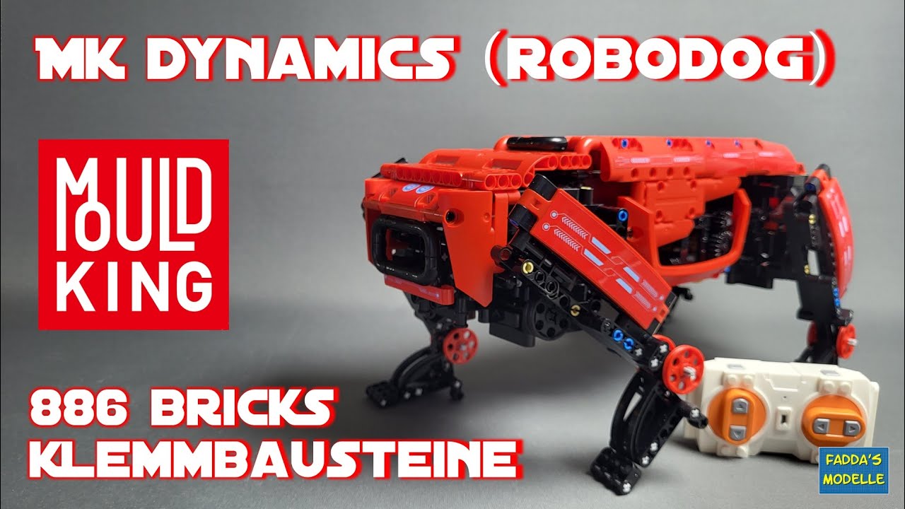 Mould King - Roboter Hund/Robot dog - ferngesteuert/remote control #mouldking