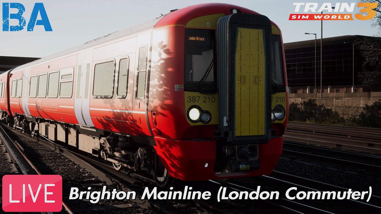 Train Sim World 3 LIVE - Brighton Mainline (25/12/22)