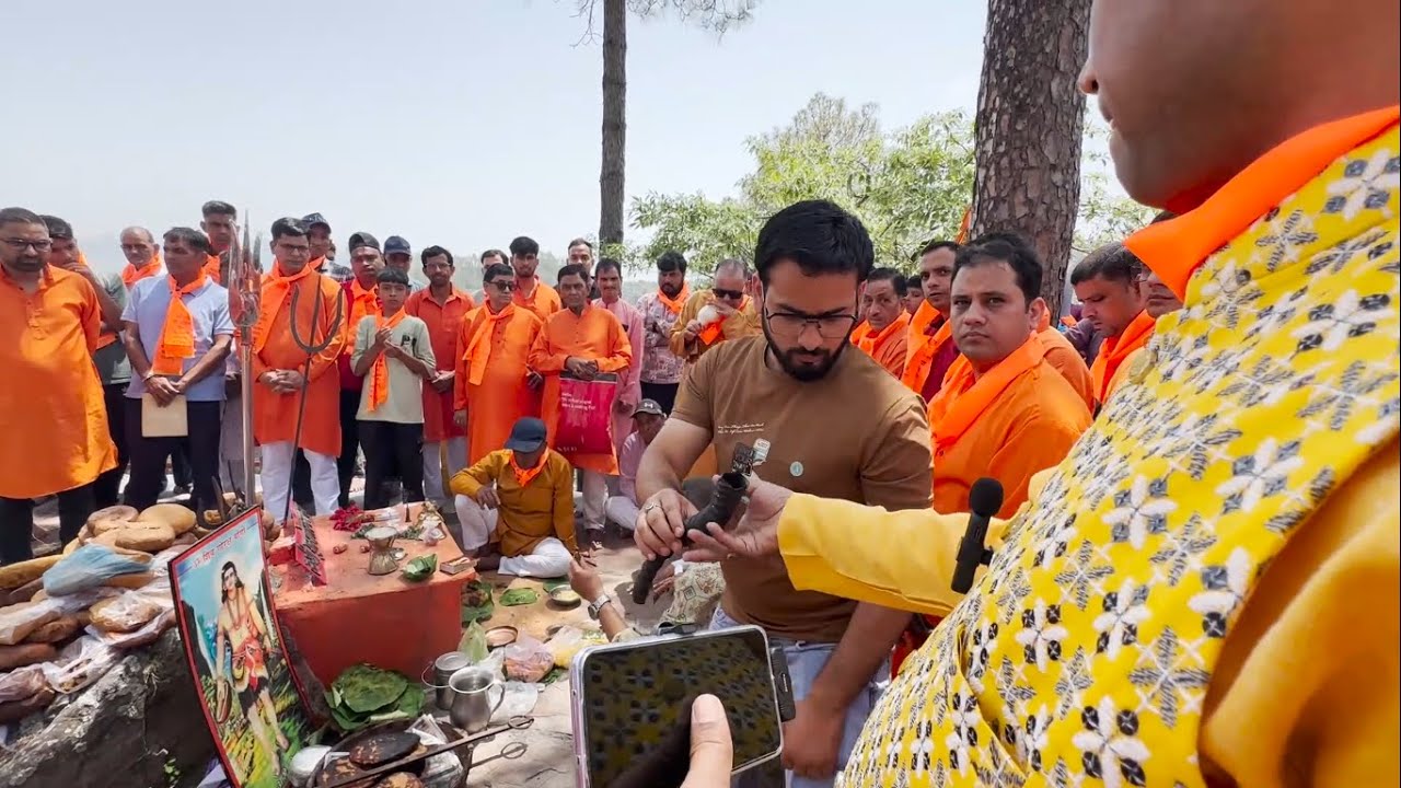 गोरखनाथ भगवान की पूजा❤️ Uttarakhand Village & Puja