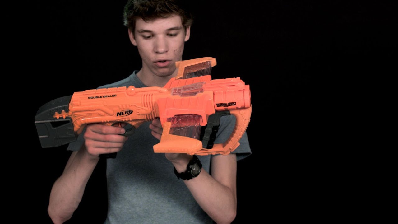 Nerf Doomlands 2169 Double-Dealer Review and Shooting