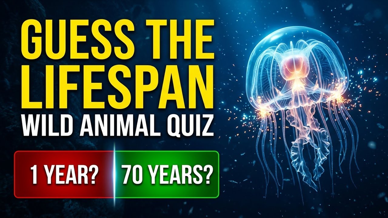 Most People Get This Wrong | Animal Lifespan Quiz 🐘