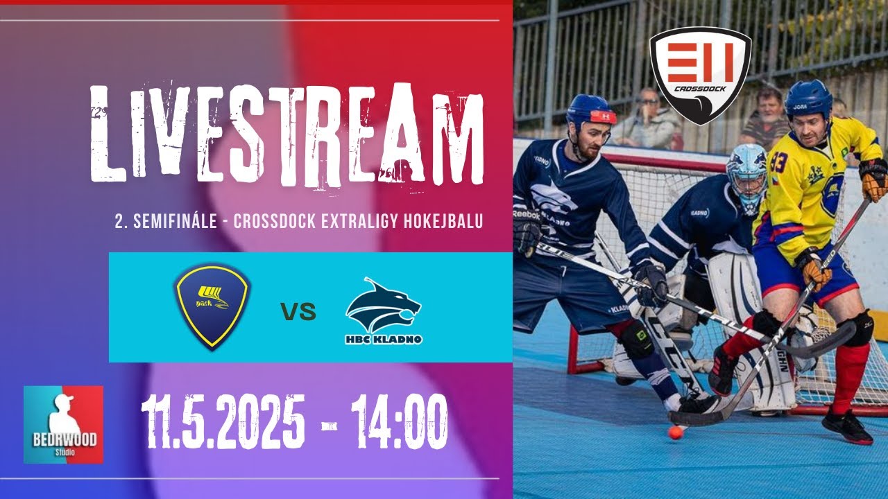 Livestream | HC Kert Park Praha vs. HBC Kladno |2. Semifinále |11/5/2025 - 14:00