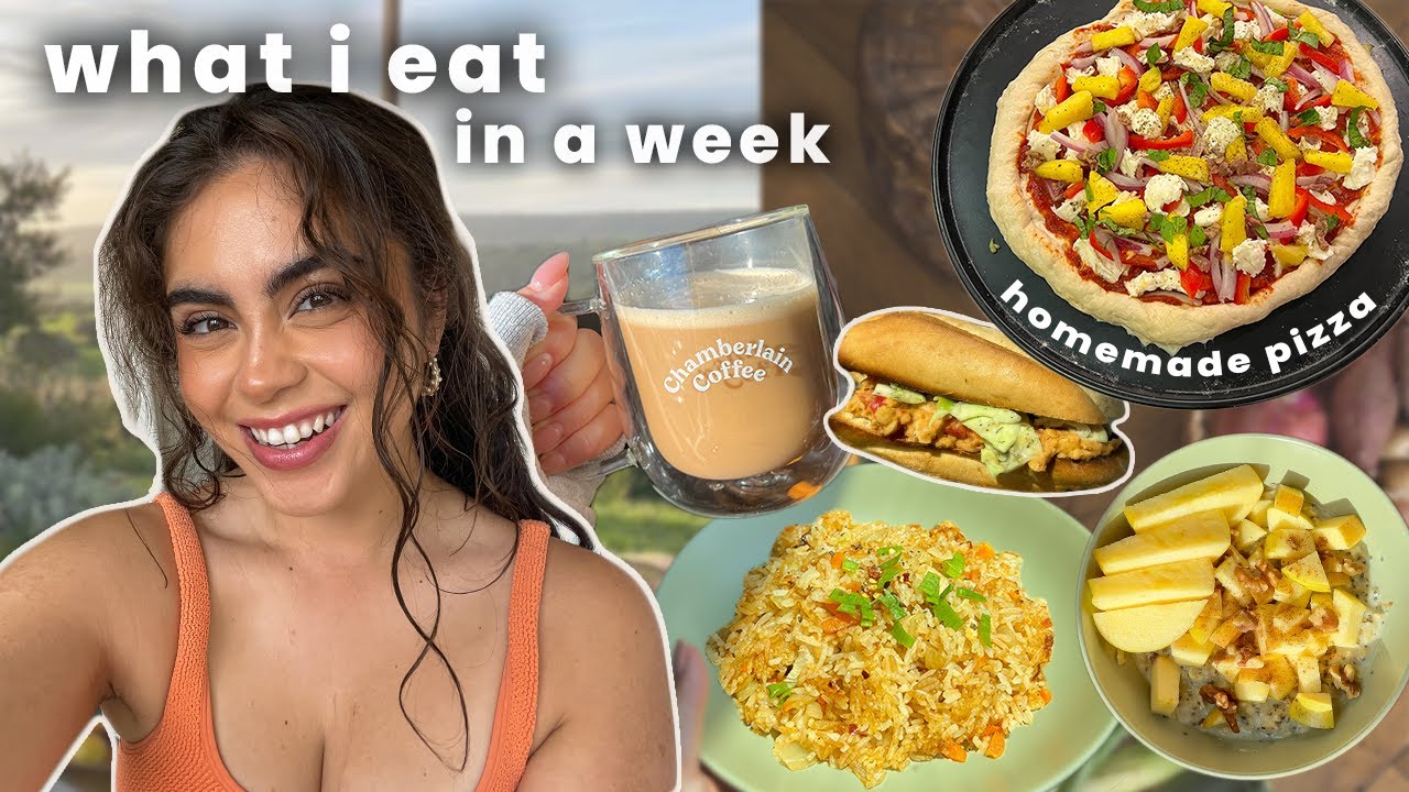 What I Eat in A Week | mostly vegetarian, meals i love ✨
