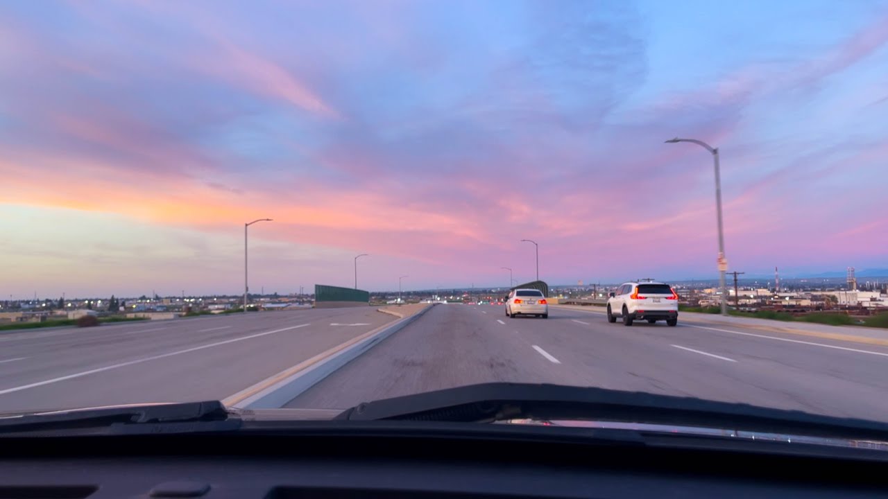 A Circuitous Drive From NW Bako to Oidale, CA - High Speed Driving Video