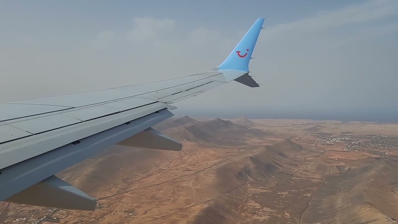 Manchester to Fuerteventura  landing  25/12/2024