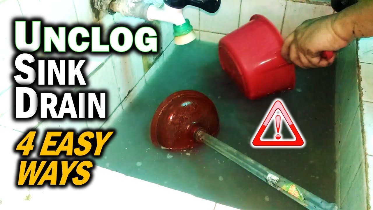 Sink Clogged Again? Try These 4 DIY Fixes That Actually Work