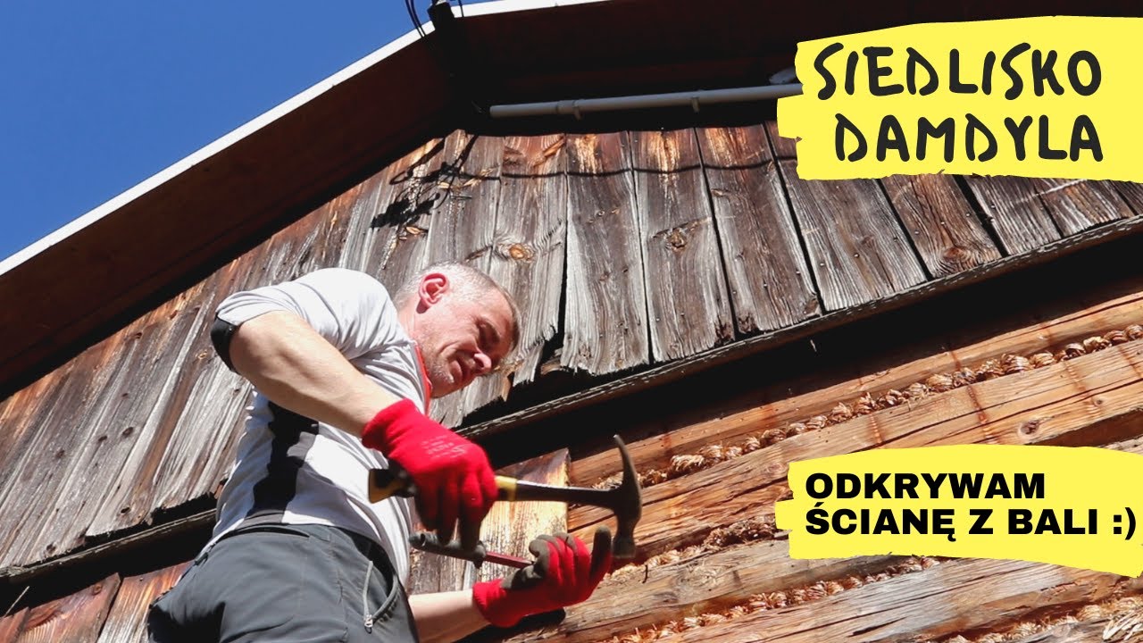 Zdejmuję szalunek i mam stare deski. Spuszczel na siedlisku Damdyla 69