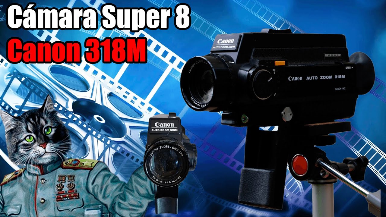 Canon Auto Zoom 318M: La cámara Super 8 que debes conocer - Retro Cámaras