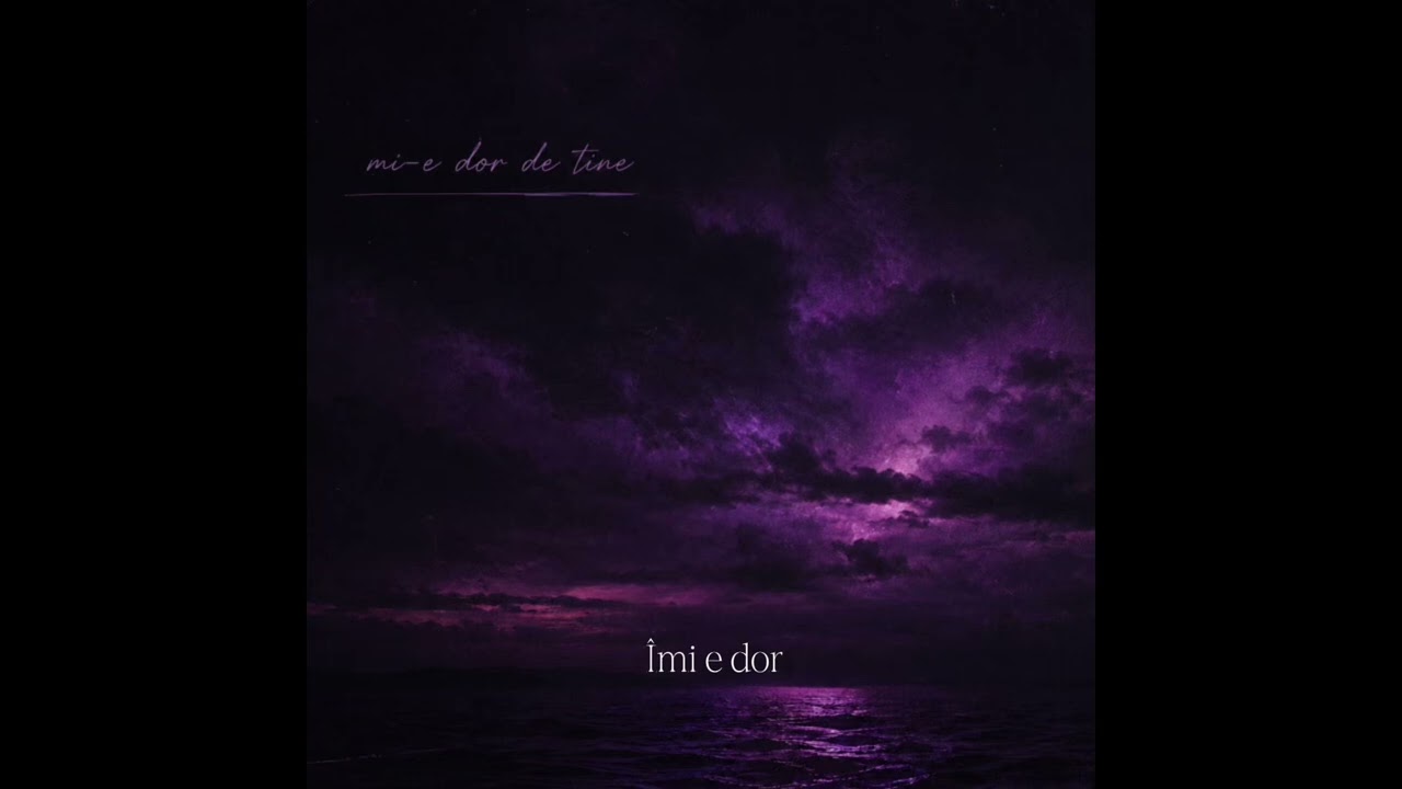 Lucia Popescu - Mi-e dor de tine ( Official Lyric Video )