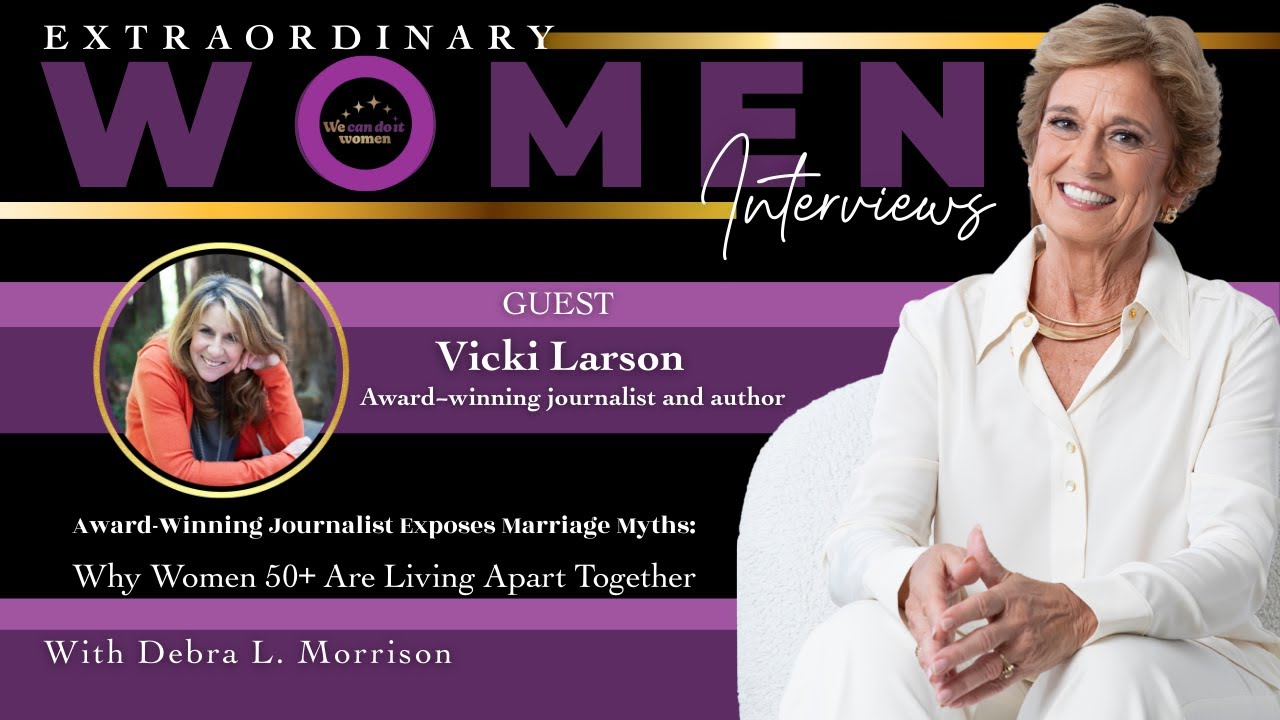 Award-Winning Journalist Vicki L Exposes Marriage Myths: Why Women 50+ Are Living Apart Together