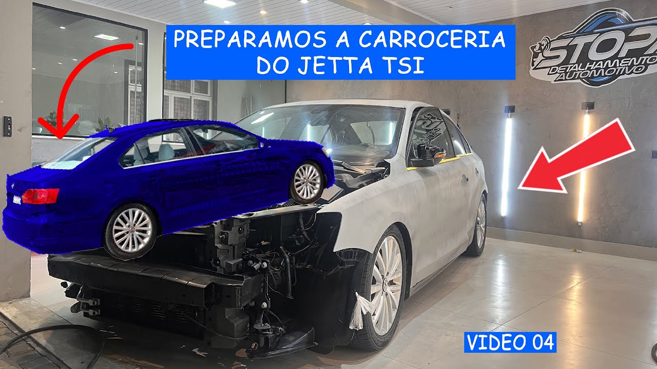 PREPARAMOS A CARROCERIA DO JETTA TSI
