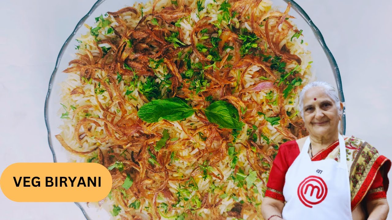 Home-made Vegetable Biryani recipe by Gujju Ben I वेज बिरयानी घर पे I ટેસ્ટી વેજ બિરયાની રેસીપી
